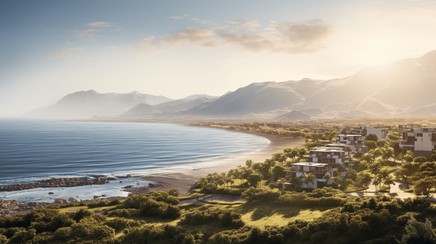 Investing in Northern Cyprus - scene of the tranquil coastline of the TRNC